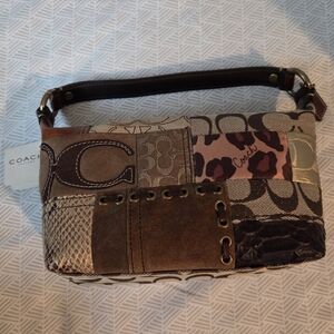 Coach Patchwork Shoulder Bag